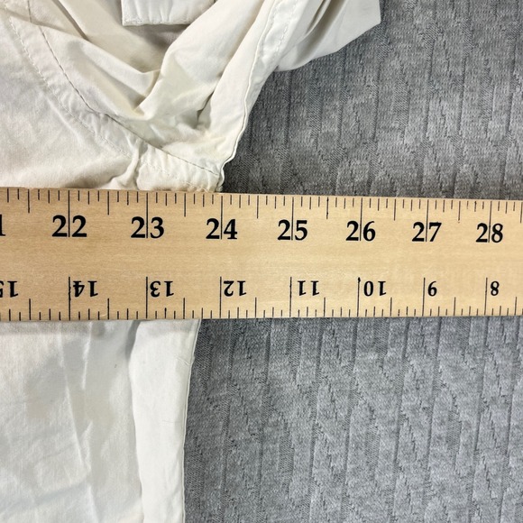 Lamasini Premium Dress Shirt Men XL White Embroidered Western Metal Button Up - Picture 6 of 14